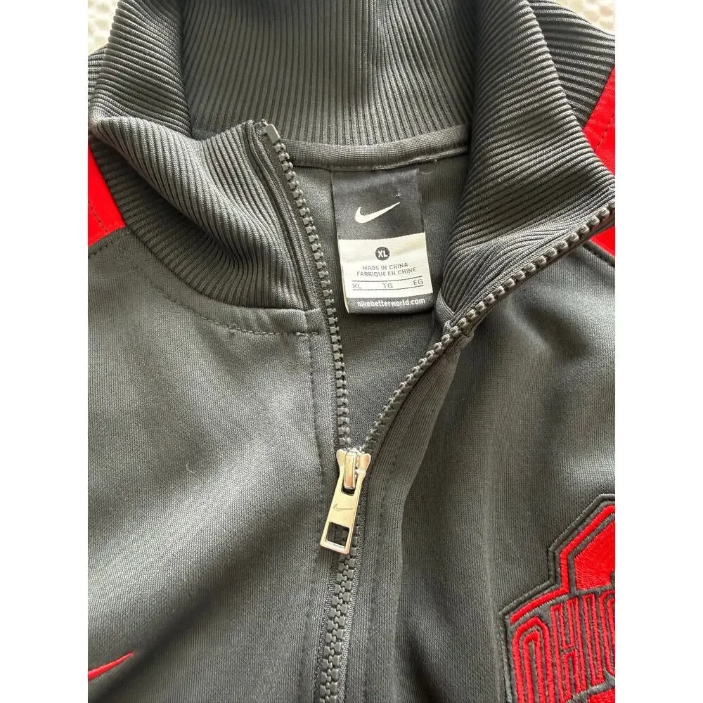 Ohio State Buckeyes Nike Full Zip‎ Jacket Men’s Size XL